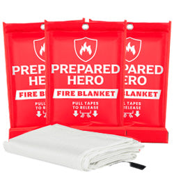 3x Emergency Fire Blanket